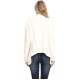 Women's Casual 3/4 Sleeve Open Front Cardigan Jacket Work Office Blazer with Plus Size